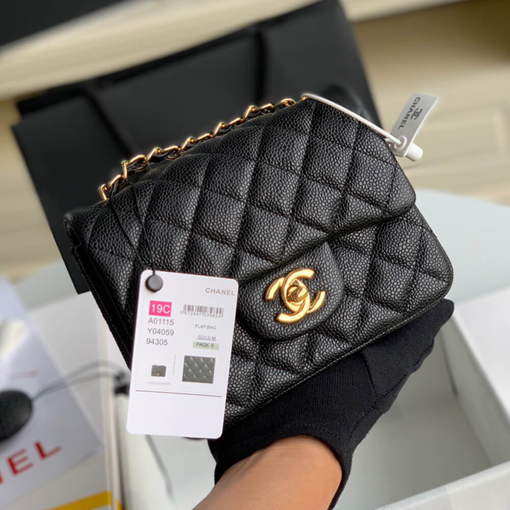Ch**el MINI FLAP BAG