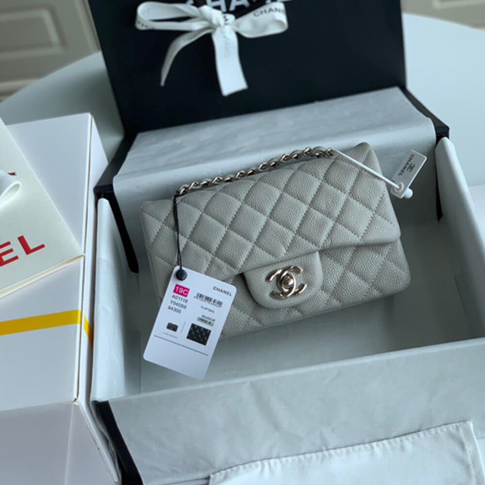 Ch**el MINI FLAP BAG