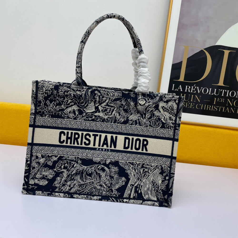 MEDIUM D10rAMOUR D10r BOOK TOTE