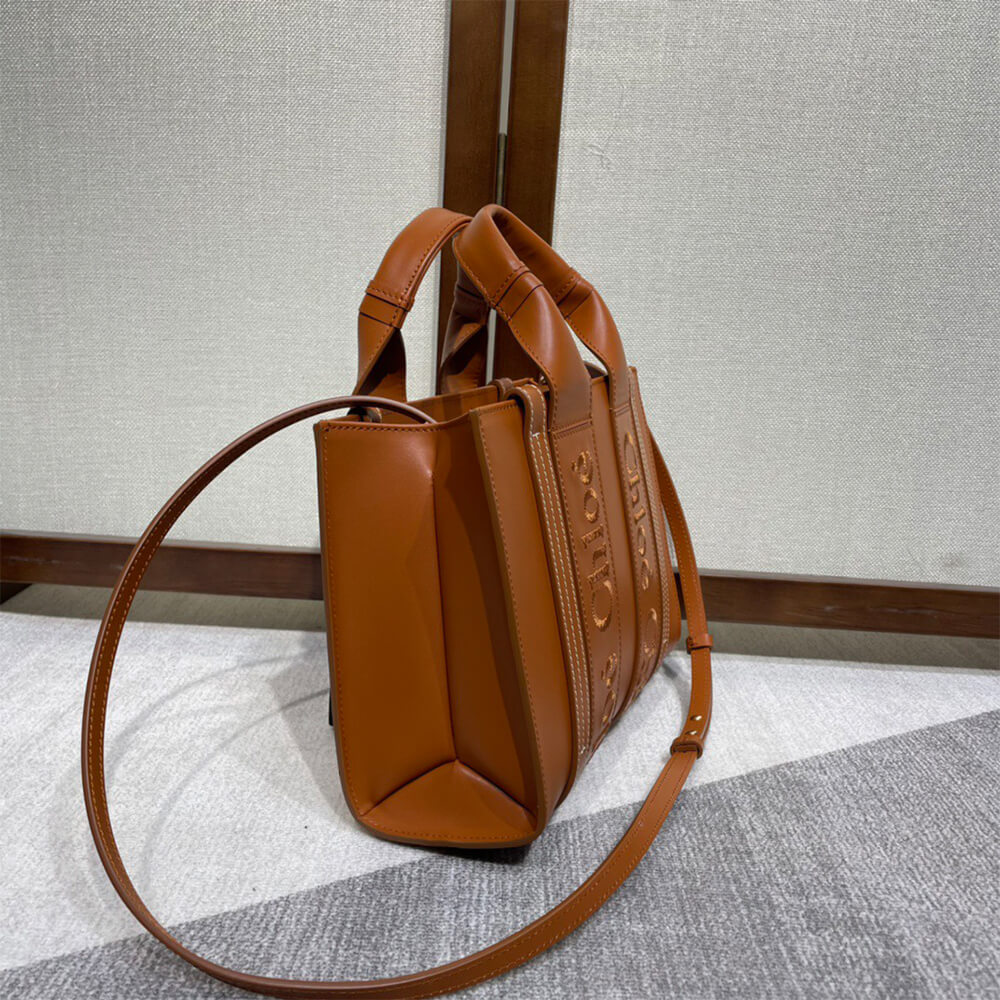 Chole small woody tote bag