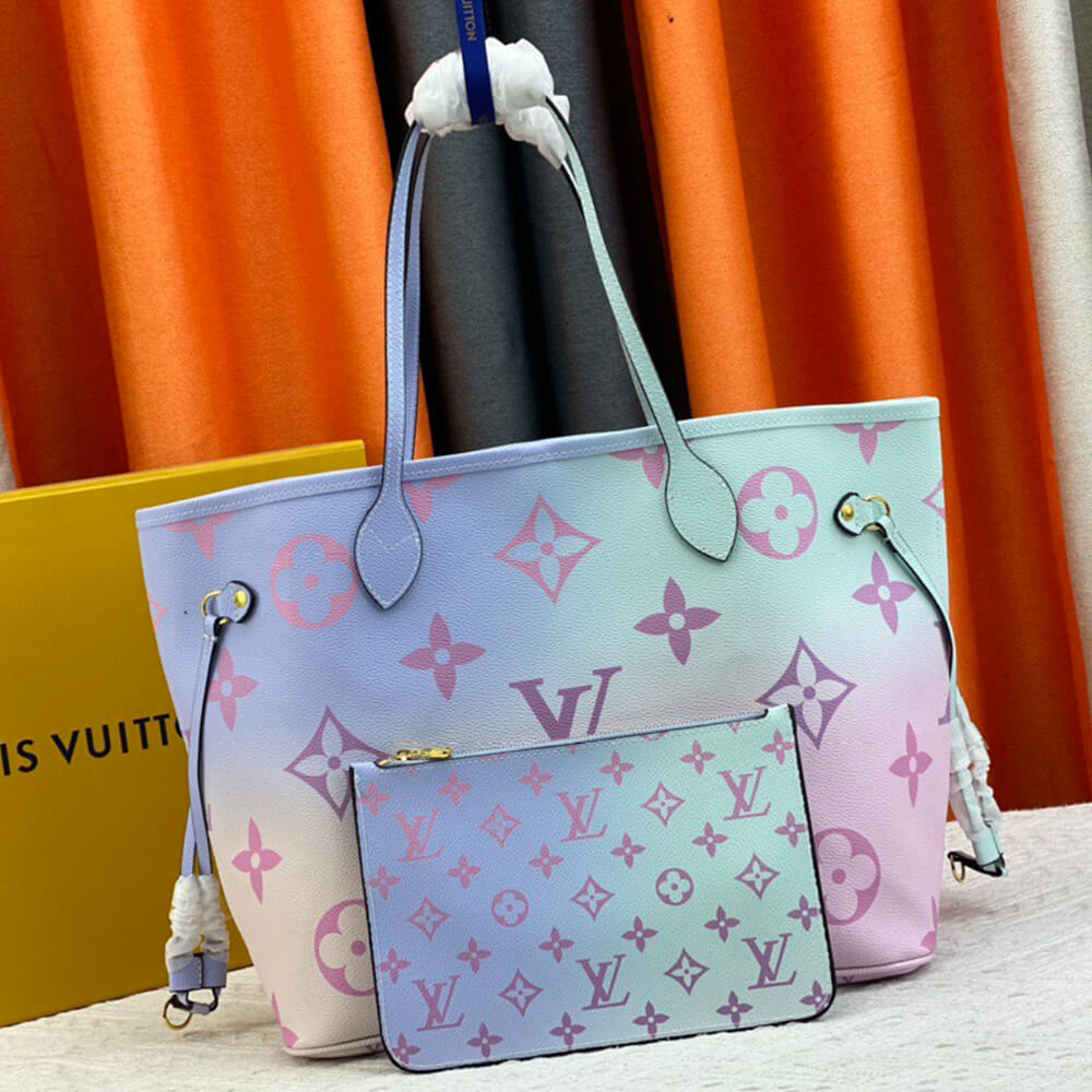 LV Neverfull MM Sunrise Pastel
