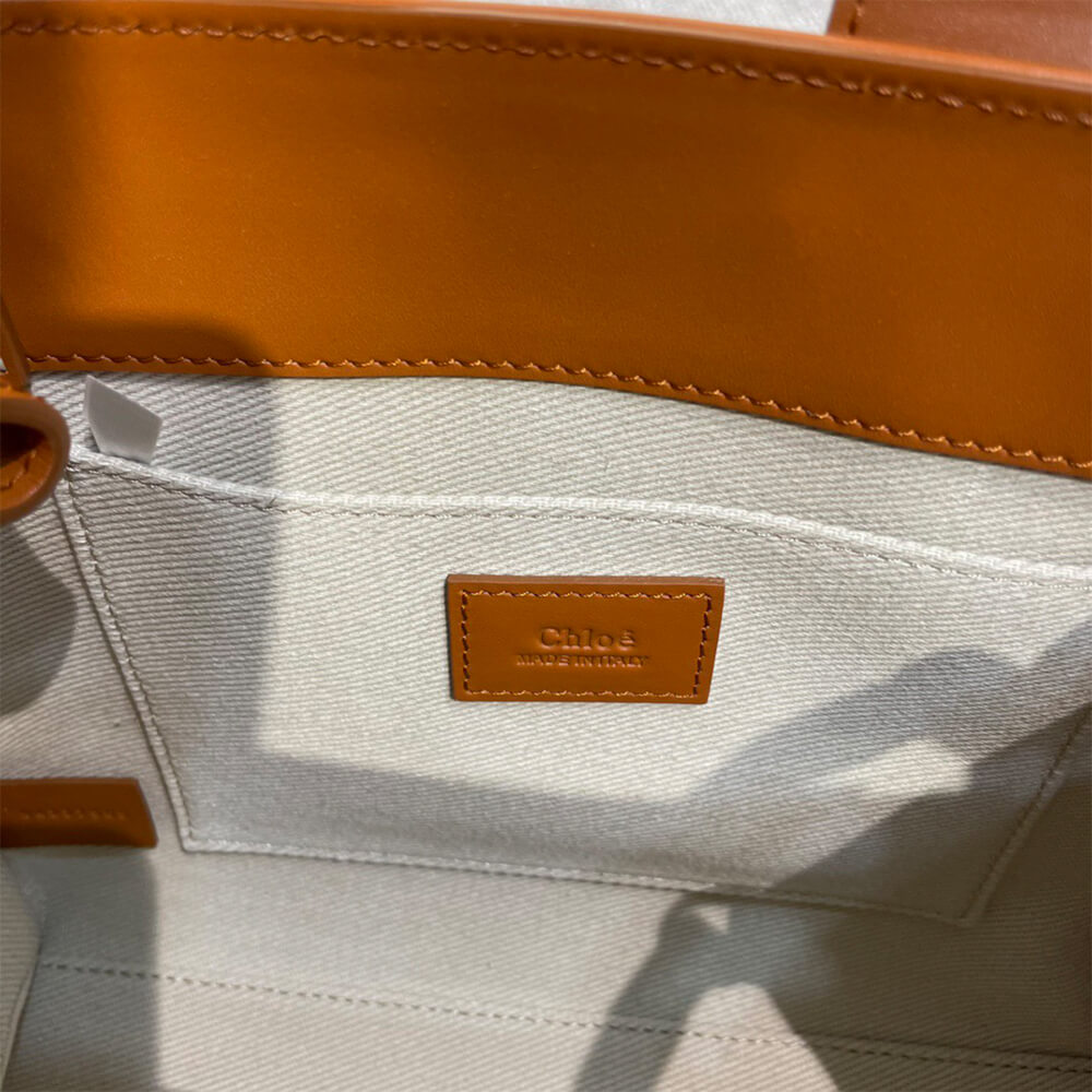 Chole small woody tote bag