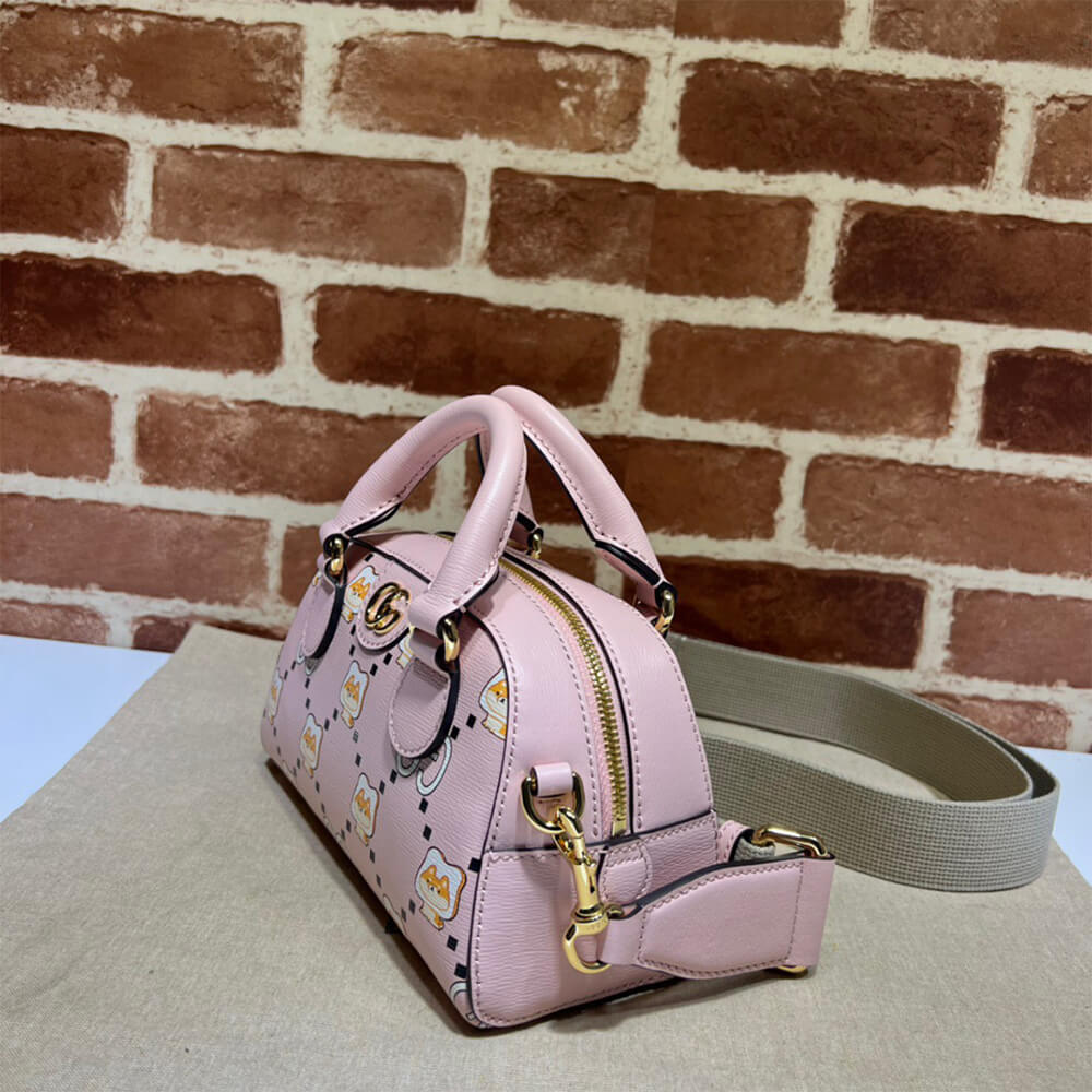 OPHIDIA GG ANIMAL PRINT MINI BAG
