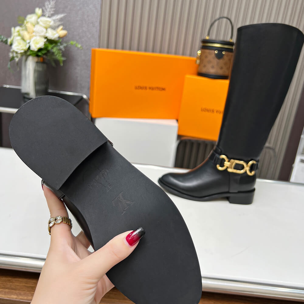 LV Westside Flat High Boot
