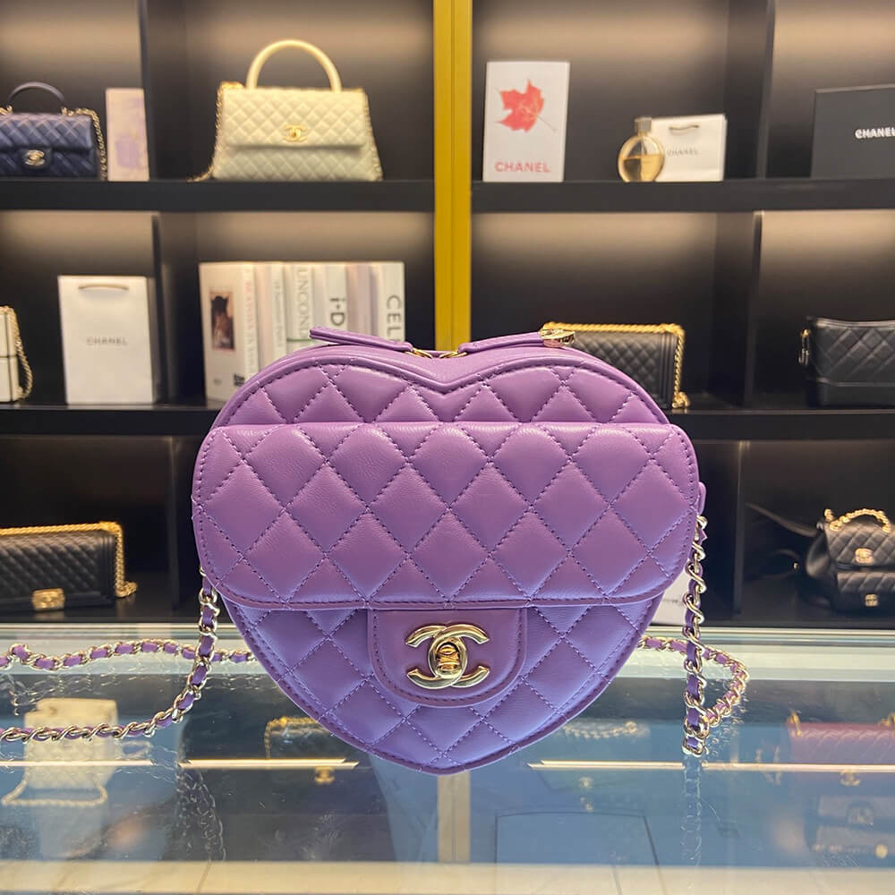 Ch**el 22s Heart Bag