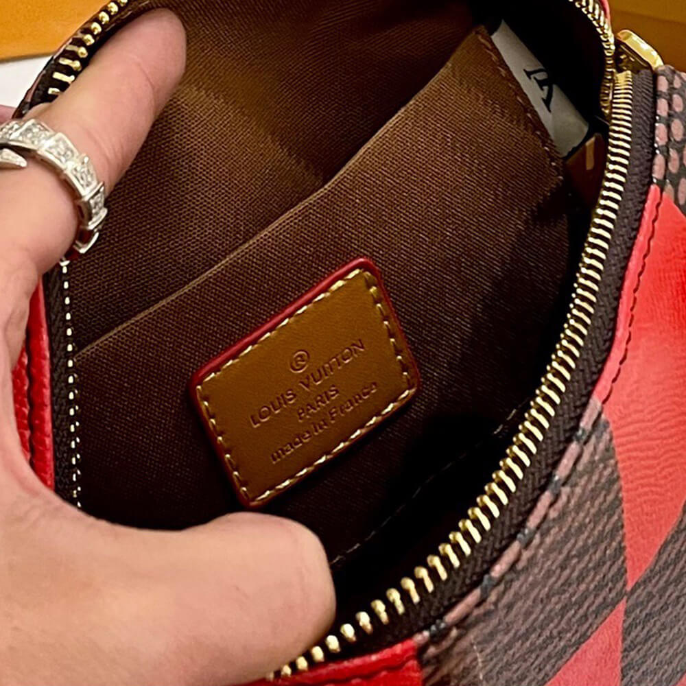 LV SPEEDY 18 BANDOULIERE DAMIER POP