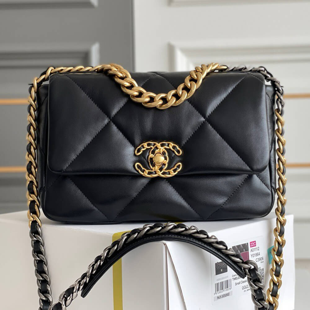 Ch**el 19 Handbag(TAX-FREE GRADE)