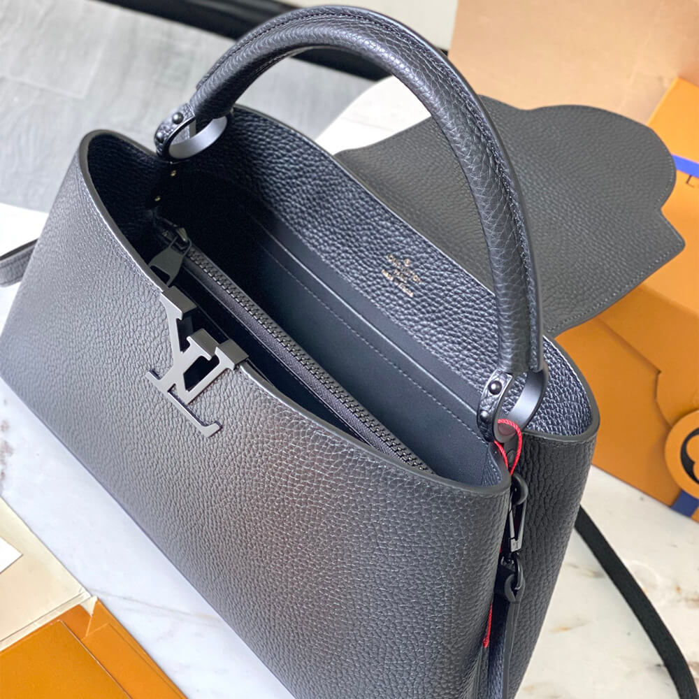 LV Capucines East-West MM(HIGH-END GRADE)