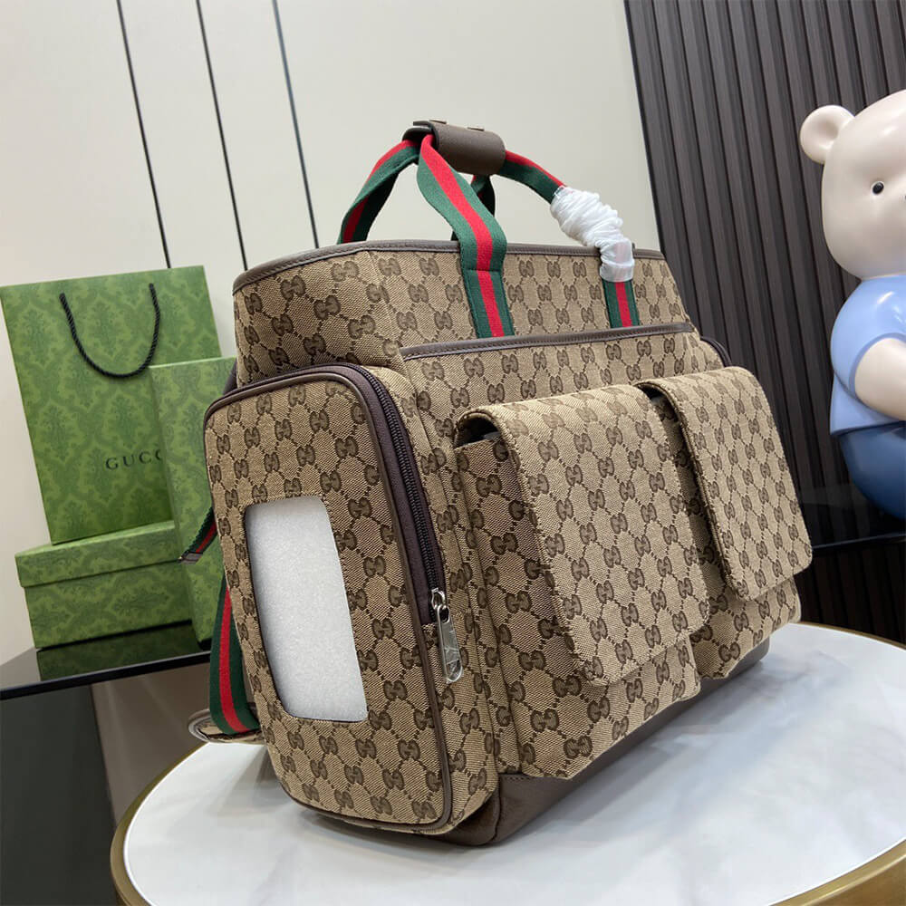 Original GG medium diaper bag(HIGH-END GRADE)