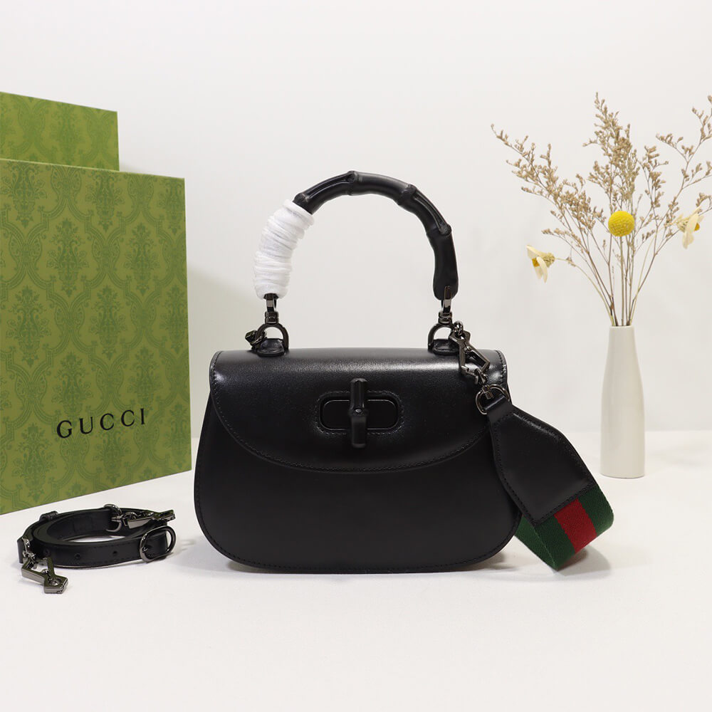 Gvc*1 Bamboo 1947 medium top handle bag(TAX-FREE GRADE)