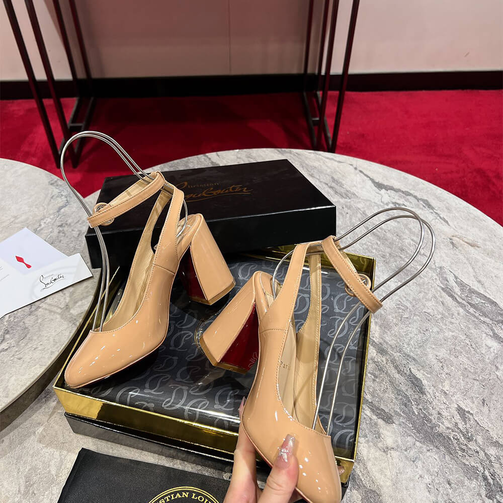 CL Mary Jane Pumps 85 mm