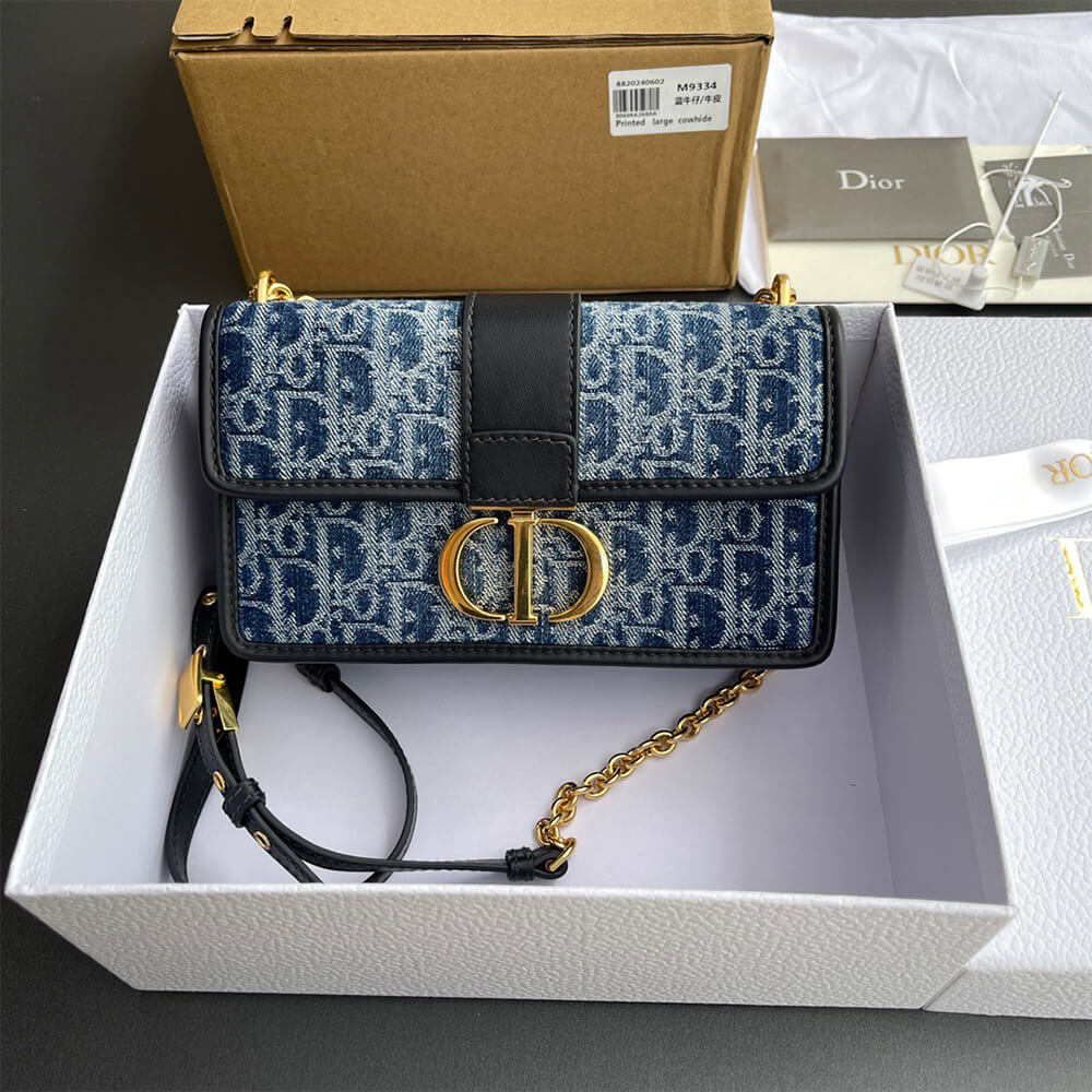 D10r 30 Montaigne East-West Bag with Chain(HIGH-END grade)