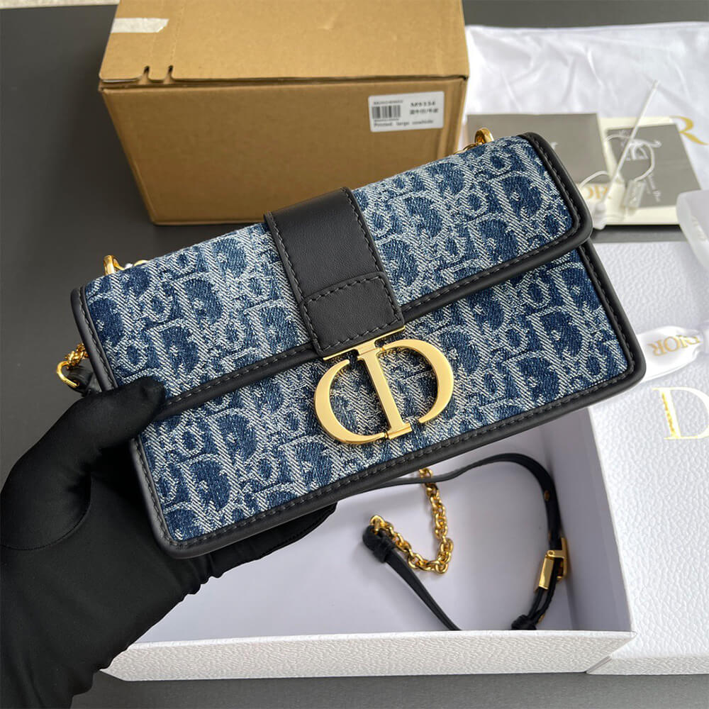 D10r 30 Montaigne East-West Bag with Chain(HIGH-END grade)