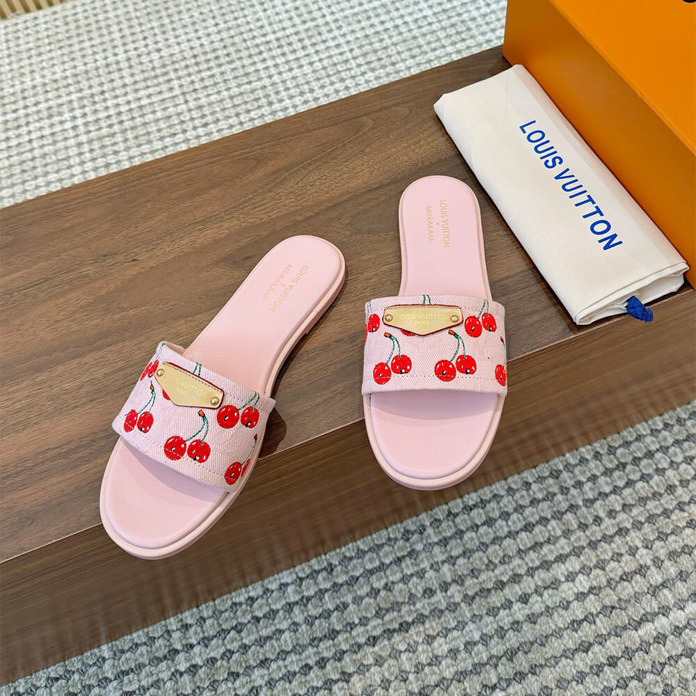 LV x TM Lily Flat Mule