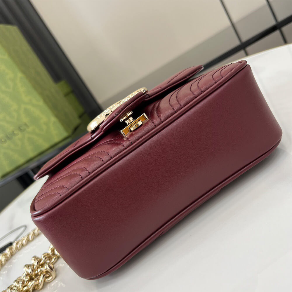 GG Marmont mini top handle bag
