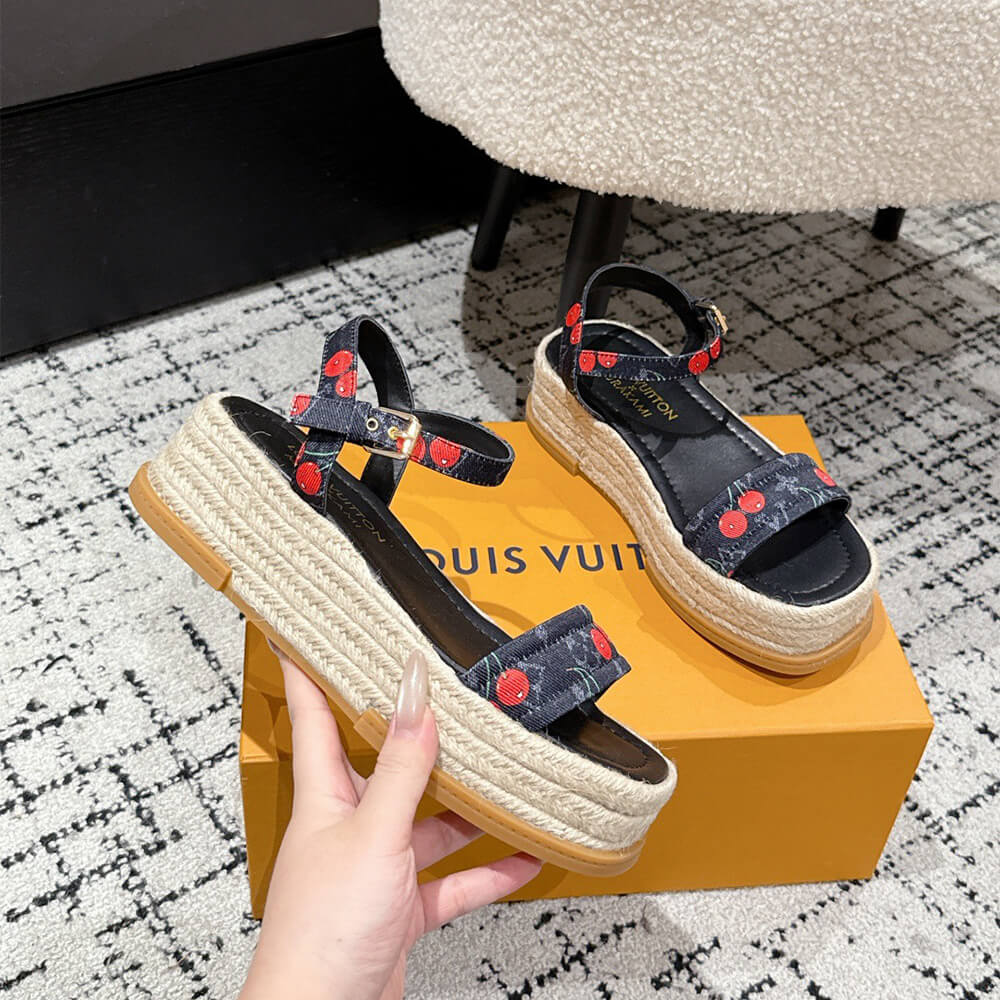 LV x TM Maya Platform Sandal