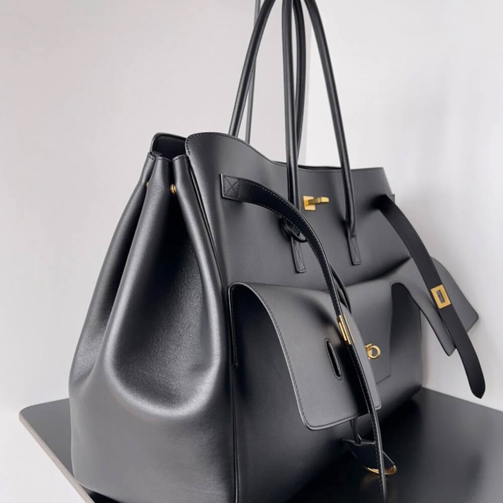 Ba1en*iaga Bel Air Carry All Bag Xl in Black(HIGH-END GRADE)
