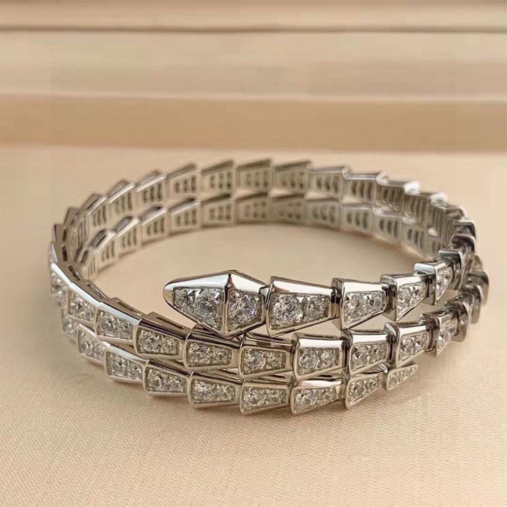 Bv1g*ai Serpenti Viper Bracelet