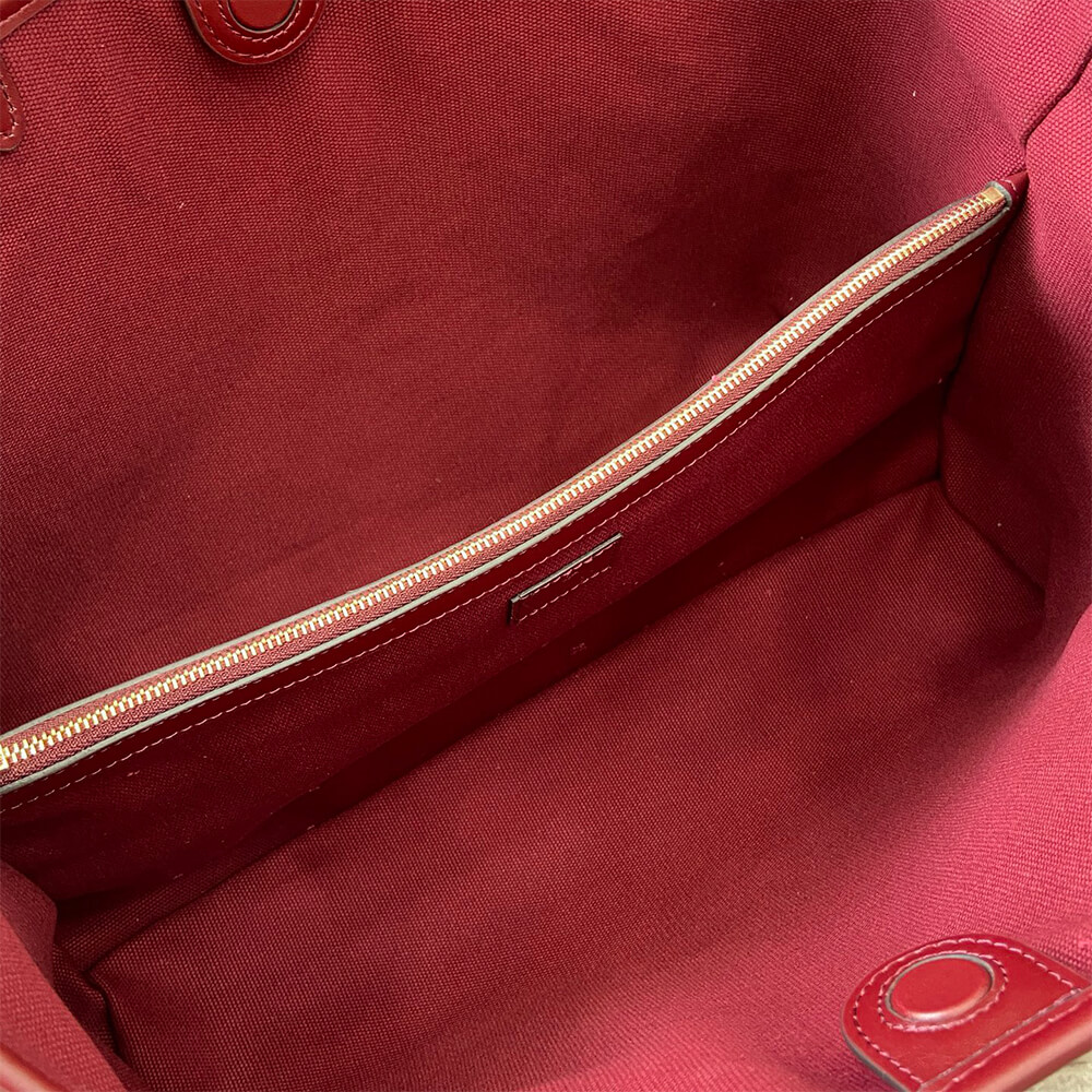 GG Emblem large tote bag