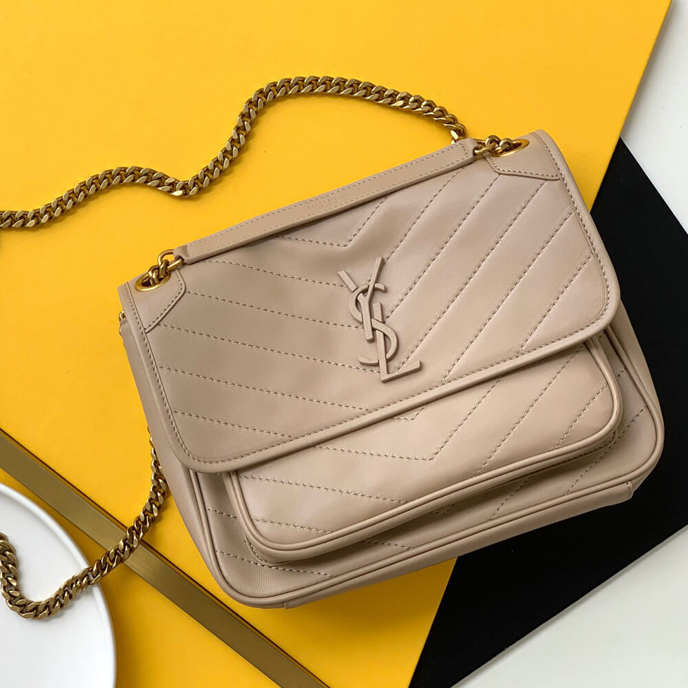 Y51 NIKI MEDIUM IN LAMBSKIN LEATHER(HIGH-END GRADE)