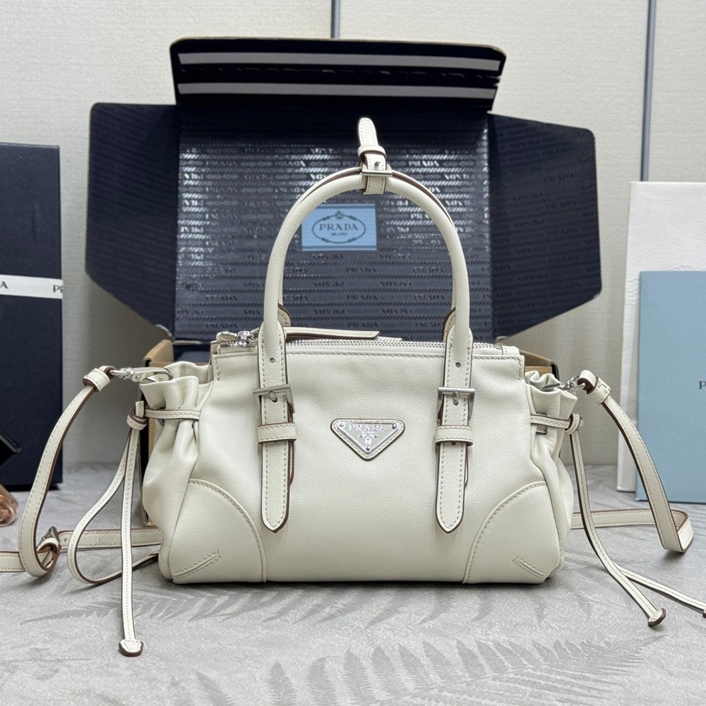 Pra*a Bonnie small leather bag(HIGH-END GRADE)
