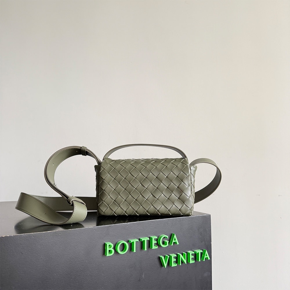B0tt*ga Ven*ta Intrecciato Mini Bag With Flap(HIGH-END GRADE)