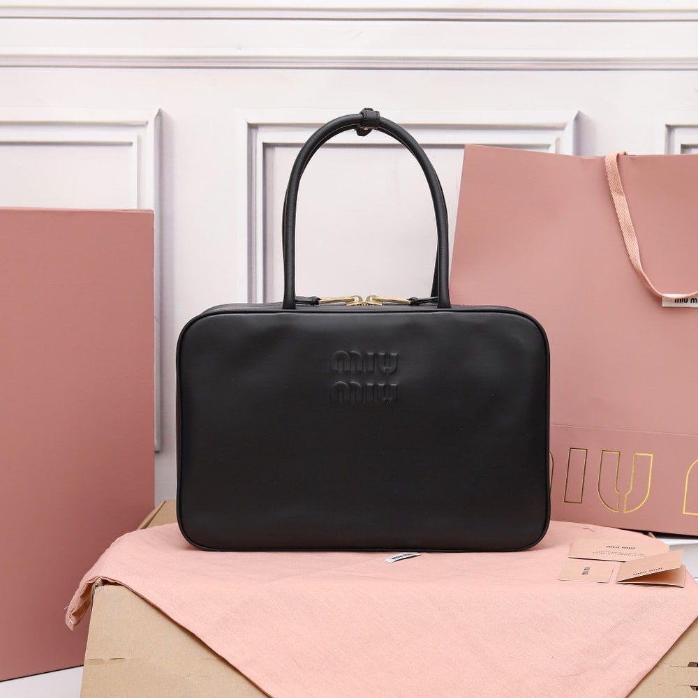 M1um1u Beau leather bag(HIGH-END GRADE)