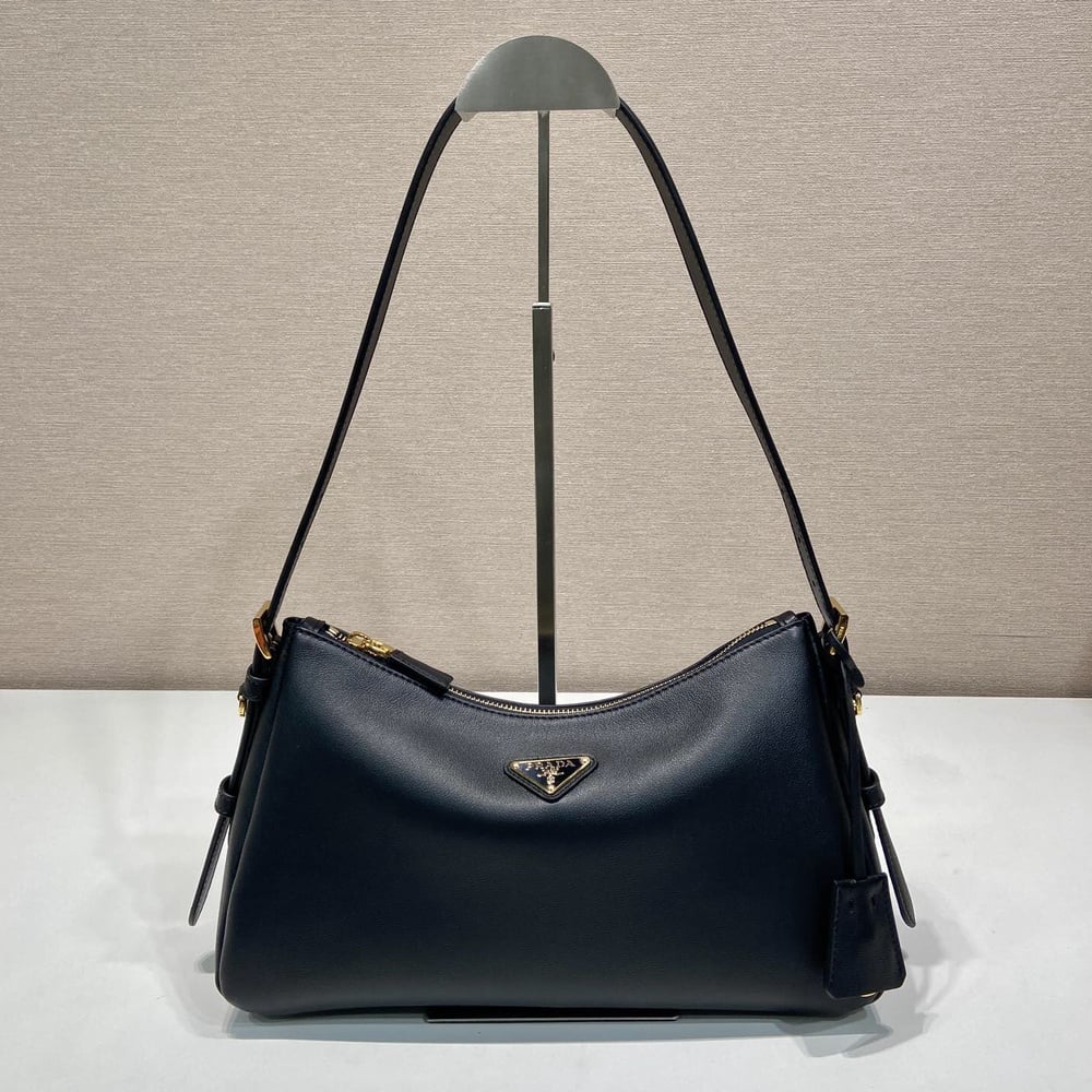 Pra*a Aimee medium leather shoulder bag(HIGH-END GRADE)