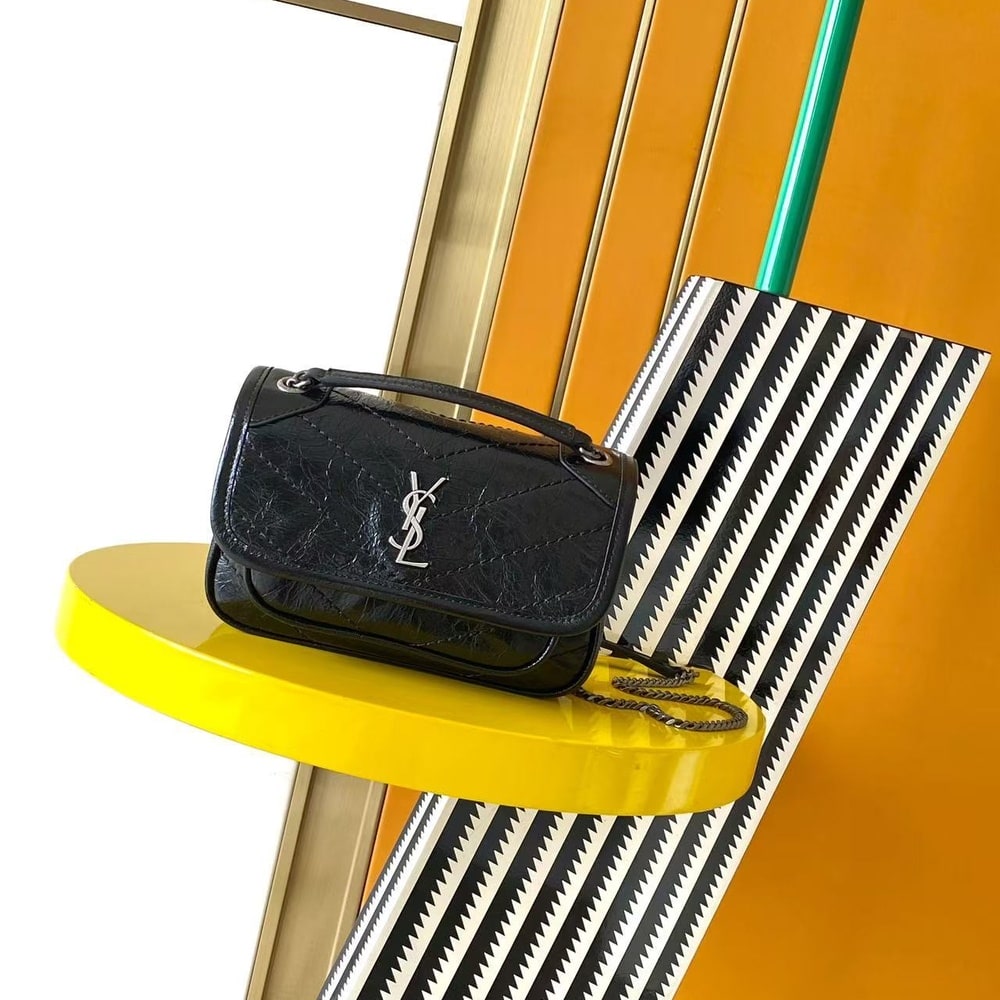 Y51 NIKI mini in vintage leather(HIGH-END GRADE)